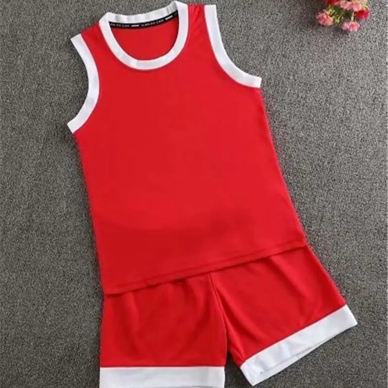 Maillot de basket-ball vierge pour enfants et adultes, chemise de sport pour filles, respirant, à séchage rapide, sans manches, costumes d'entraînement