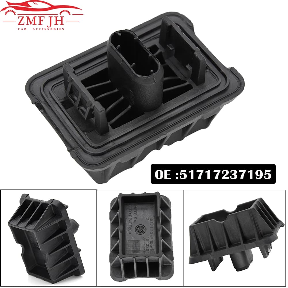 Jack Pad sous la voiture de levage de coussin de support 51717237195 Pour BMW E82 E90 F10 F07 F02 E84 5171712331 Pour BMW 1 3 5 6 7 série X1 E81