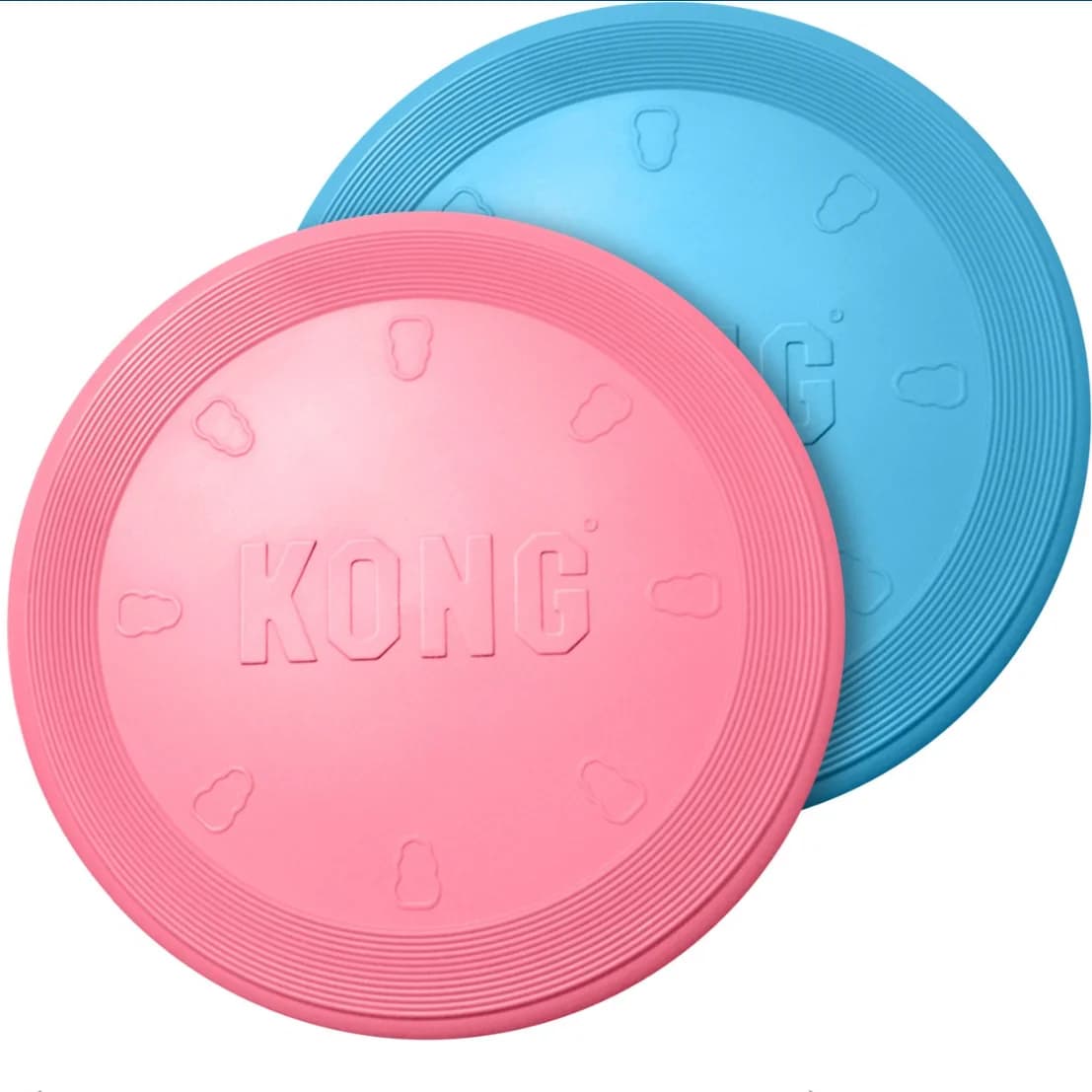 KONG-Jouet pour chiot, jouet pour chien, bleu/rose