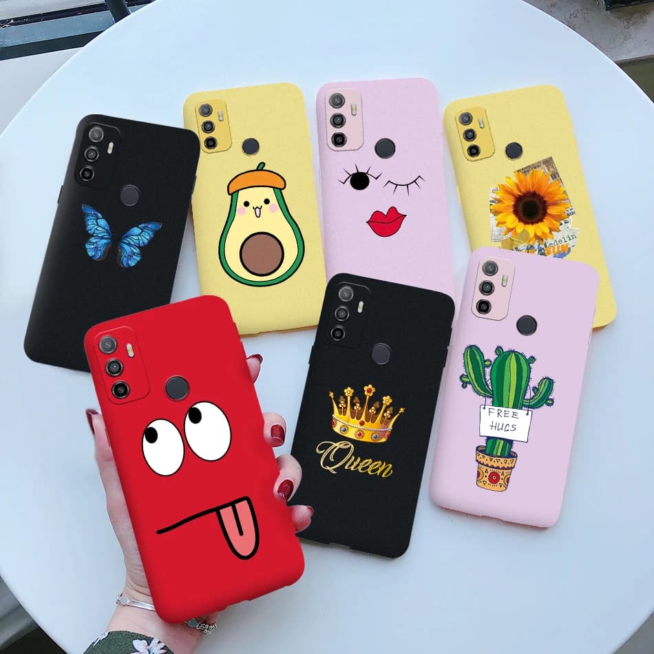 Pour OPPO A53 housse en Silicone souple antichoc coque de téléphone pour Fundas OPPO A53 A53S A32 OPPOA53 A 53 2020 6.5 ''étui pare-chocs