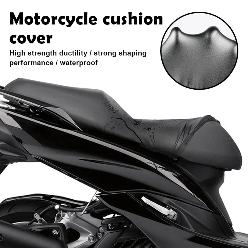 Juste de siège de moto étanche, protection UV contre la poussière, protection universelle pour coussin de scooter Hurbike, accessoires de moto