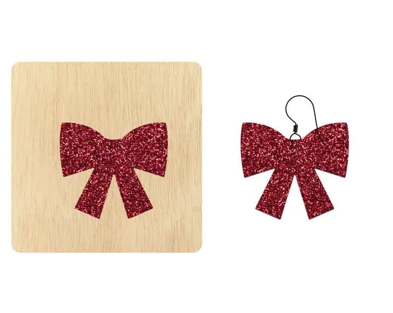Matrice de découpe de boucles d'oreilles en forme d'arc, matrice de découpe ronde en cuir de taille personnalisée, découpeur de boucles d'oreilles rondes en pendentif, découpes de machine à découper