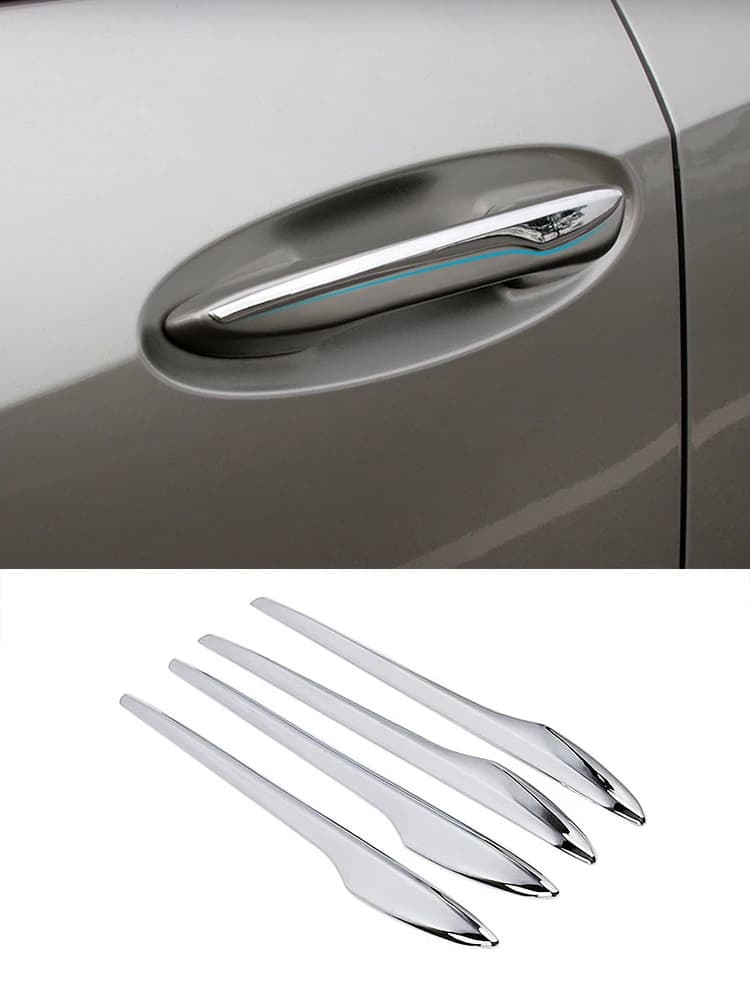 Poignée de porte latérale chromée pour Lexus UX UX200 UX250 2018 – 2022, cadre de couverture, accessoires automobiles, style extérieur modifié