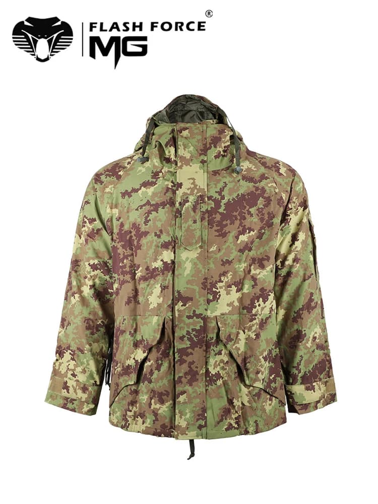 Veste tactique pour homme MGFLASHFORCE, résistante à l'eau, camouflage printemps-automne, coupe-vent, uniforme, grande taille, vêtements de chasse