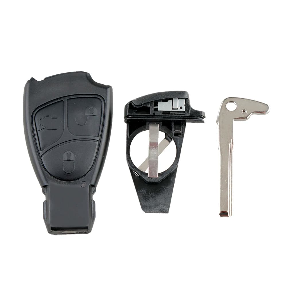 Coque de remplacement pour clé de voiture, couvercle de télécommande intelligent avec Balde et support de batterie adapté pour mercedes-benzC M B E CL