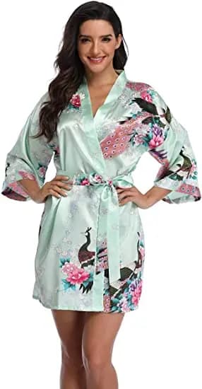 Robes en rayonne pour femmes, vêtements de nuit, vêtements d'intérieur à motifs floraux, lingerie intime, kimono décontracté, peignoir, robe de nuit sexy pour femme, grande taille 3XL