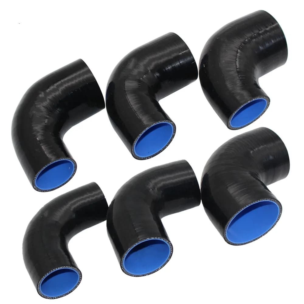 Raccord coudé en silicone à 90 degrés 38 51 57 70 89 89MM pour tuyau d'admission d'air froid BMW Toyota