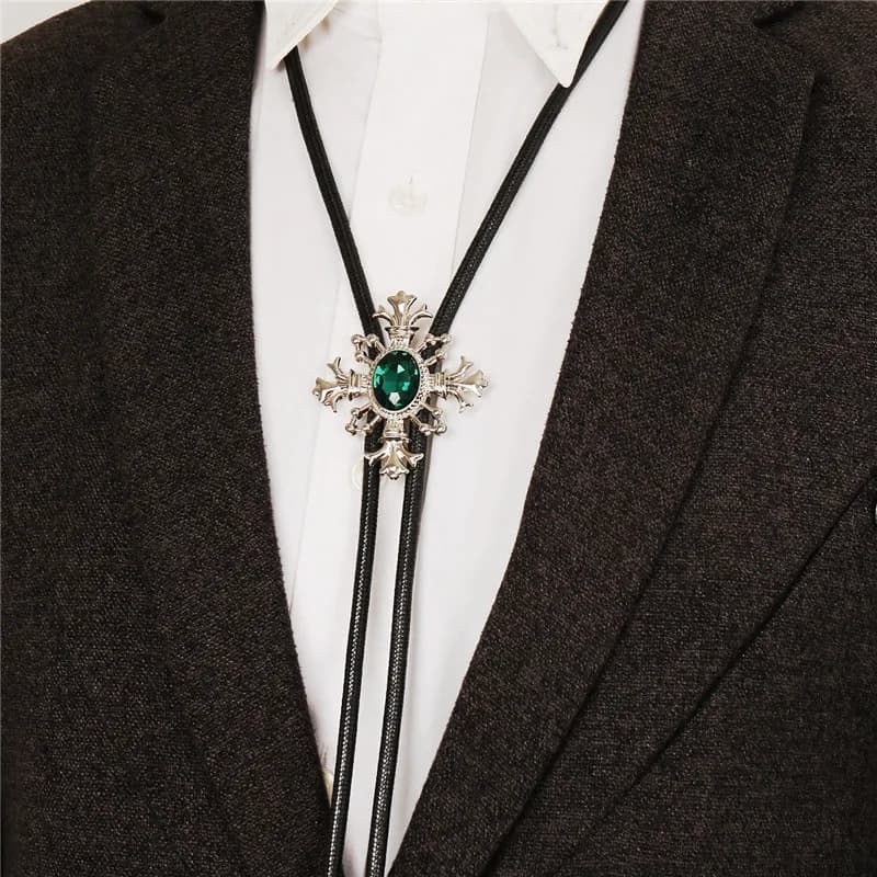 Nministériels d papillon pour hommes et femmes, 3 pièces/lot, unique, vert, bleu, Bolo aught, gemme, accessoires de collier, mariage, présidence