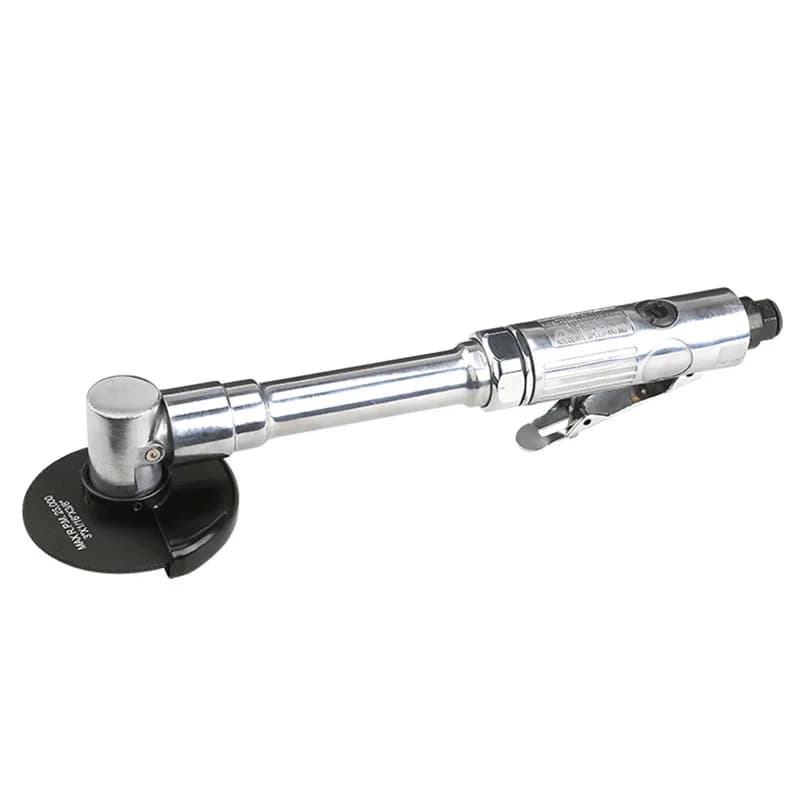 Machine-outil de coupe pneumatique, manche Long, poignée courte, Angle de coupe allongé, meuleuse de polissage, chargeur, offre spéciale