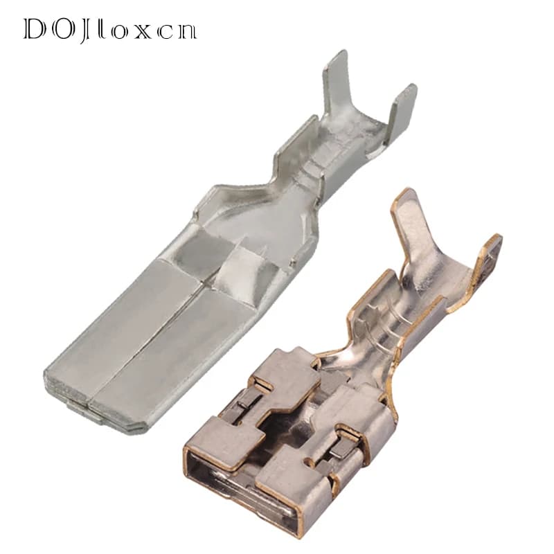 Connecteurs de câbles automobiles en cuivre KET 7116-3250, 9.5mm, 20/50/100/200 pièces, broches d'épissure mâle/femelle ST741394-3 G257