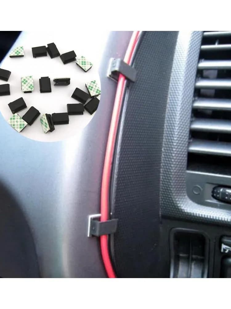 Support de fil de chargeur USB de voiture, 40 pièces, accessoires pour BMW X1 X2 X3 G01 F25 E83 X4 G02 F26 X5 F85 F15 E70 X6 F86 F16 E71