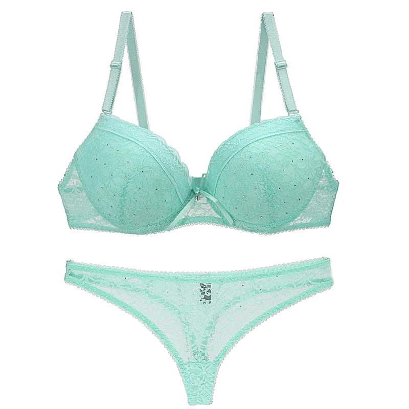 Ensemble de barres brodées en dentelle, Lingerie Sexy, grande taille, Push Up, 32/70 34/75 36/80 38/85 bonnet ABC, sous-vêtements pour femmes, nouvelle collection