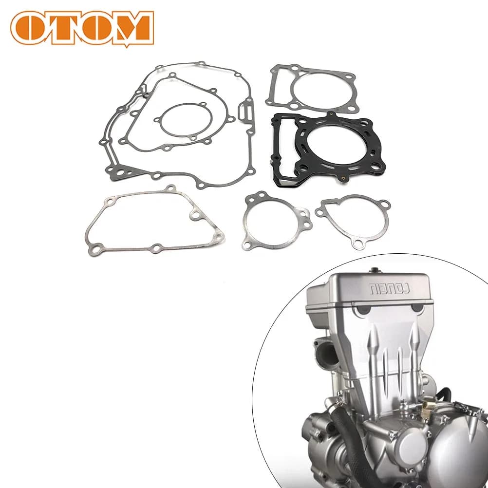 OTOM – joints de reconstruction de moteur complet, Kit de joints toriques pour LONCIN YF300 LX300 rétro 300AC VOGE300R, tampon de Machine complet pour moto