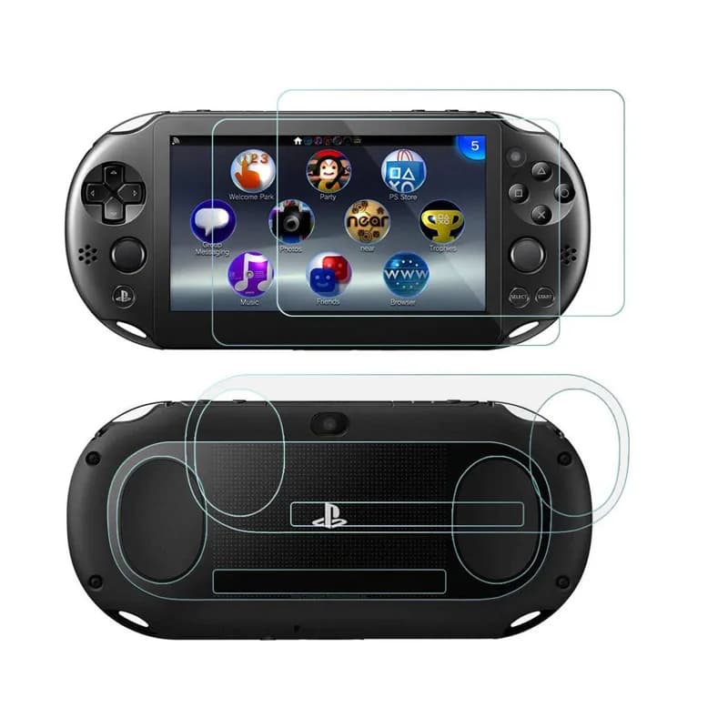Protecteur d'écran transparent en verre trempé, Film de protection pour Sony PlayStation Psvita PS Vita PSV 2000 Slim