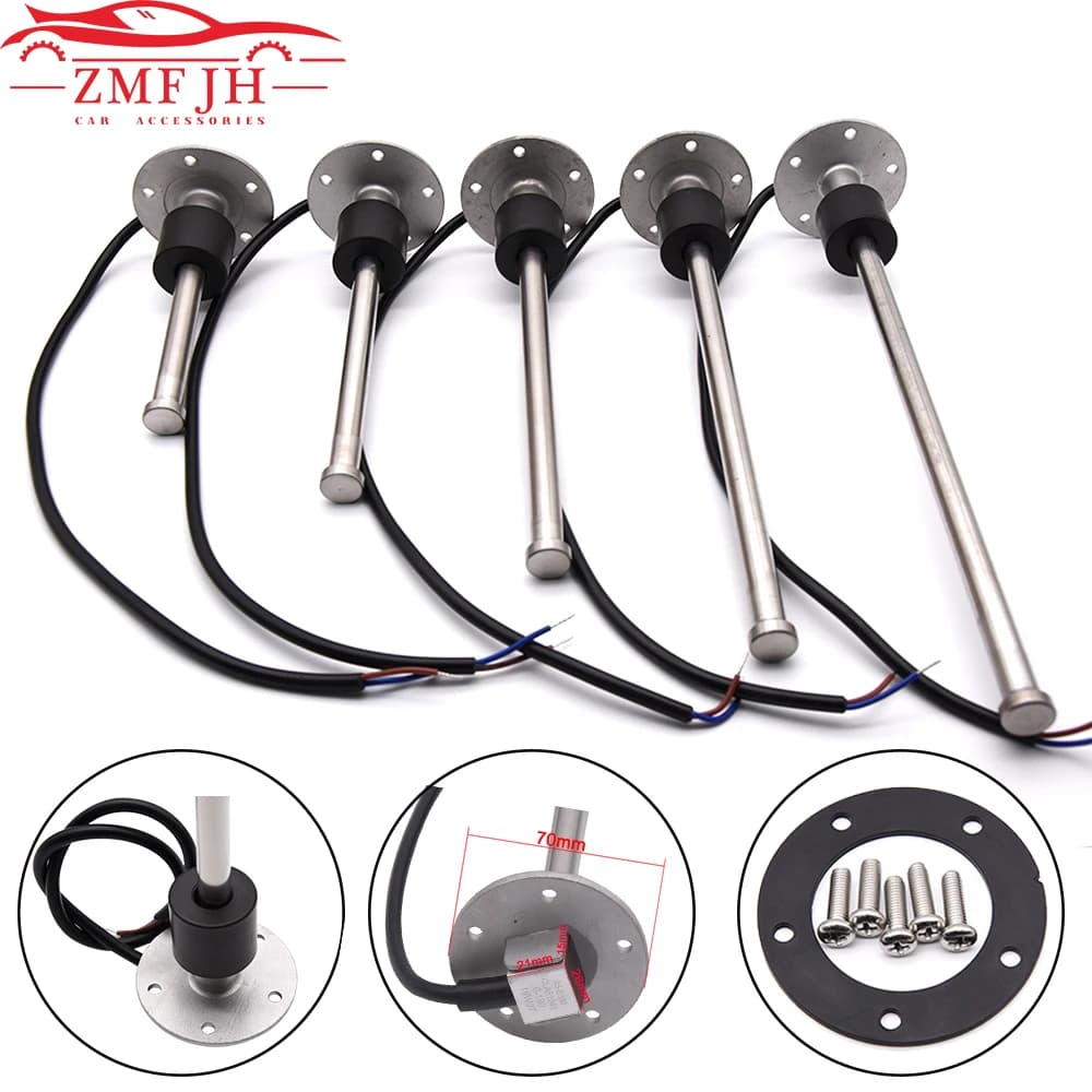 Capteur de niveau de carburant/eau pour voiture et bateau, pour jauges de niveau de carburant 0-190 ohms/240-33 ohms, capteur de niveau d'eau marin, unité émettrice pour 9-32 V
