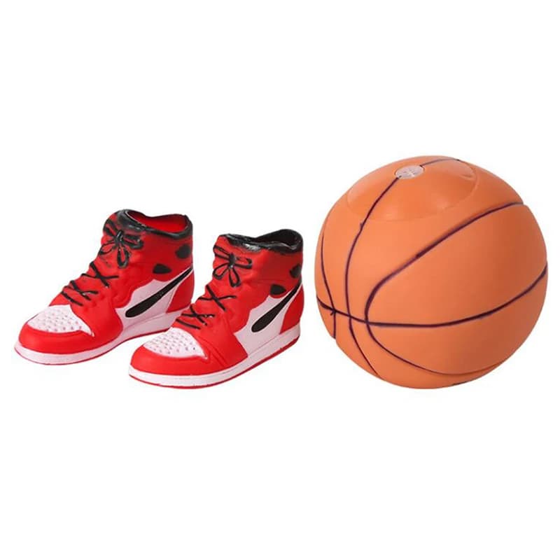 Mini chaussure de basket-ball en vinyle, ornement de gâteau d'anniversaire, décorations de fête, cuisine, bricolage, décoration de Cupcake, accessoires de fête décoratifs