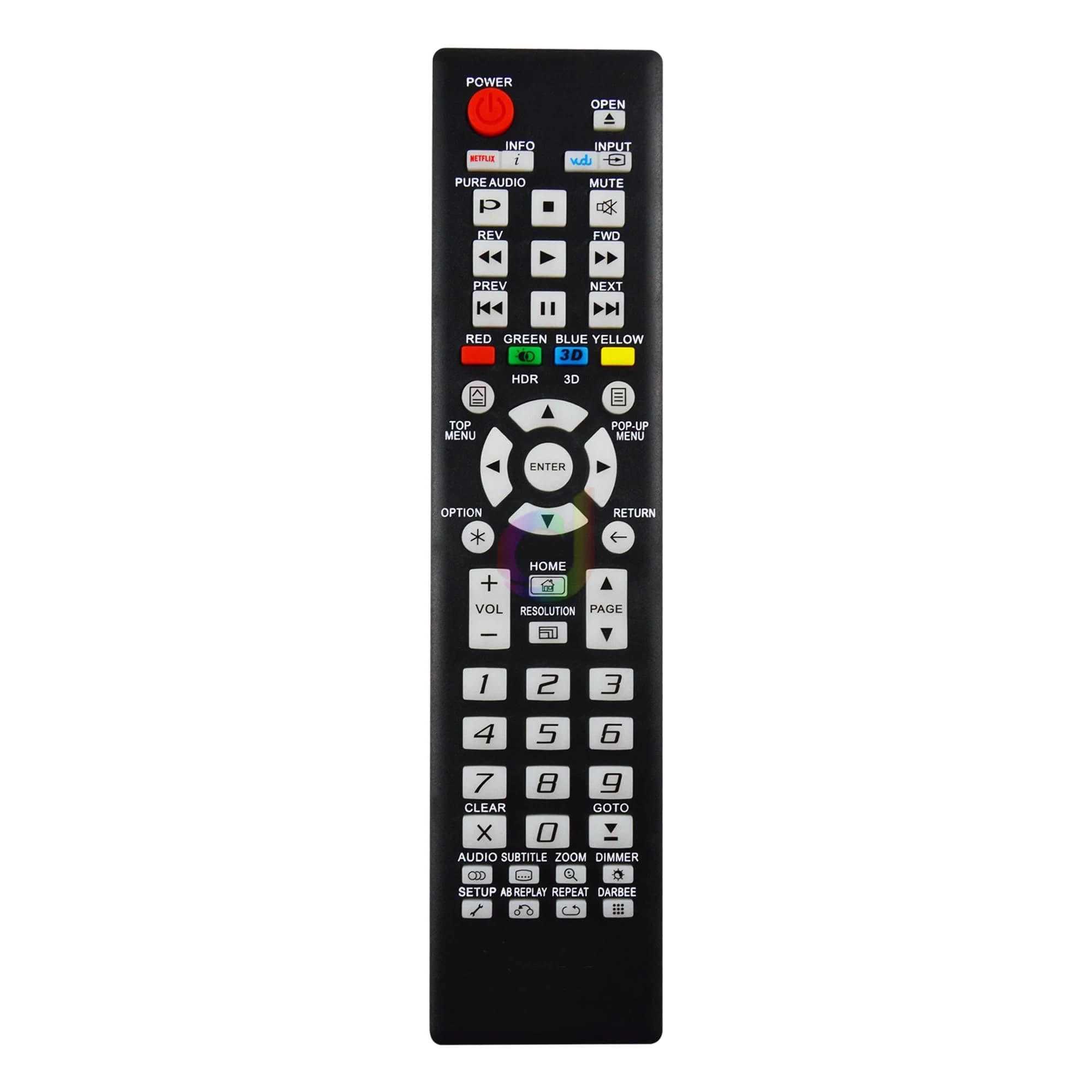 Télécommande pour Oppo BDP-93 BDP-93AU BDP-93EU BDP-95AU BDP-95EU BDP-95 Lecteur de disque réseau Blu-ray 3D