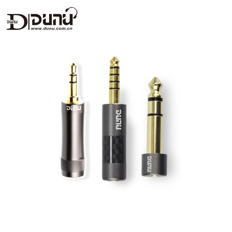 Adaptateurs de convertisseur Dunu 3.5mm mâle à 2.5mm femelle 6.35-3.5/4.4-2.5 adaptateur de prise pour lecteur de musique écouteur AMP DAC prises Audio