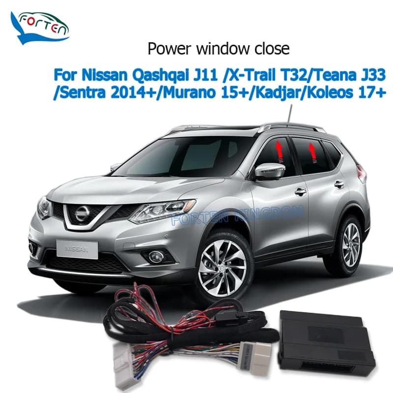 Forten Kingdom-devis de fermeture de vitres de voiture, pour Nissan Qashqai J11 /X-Trail T32 /Teana J33 /Sentra /Murano 15 +/Kadjar/Koleos 17 +
