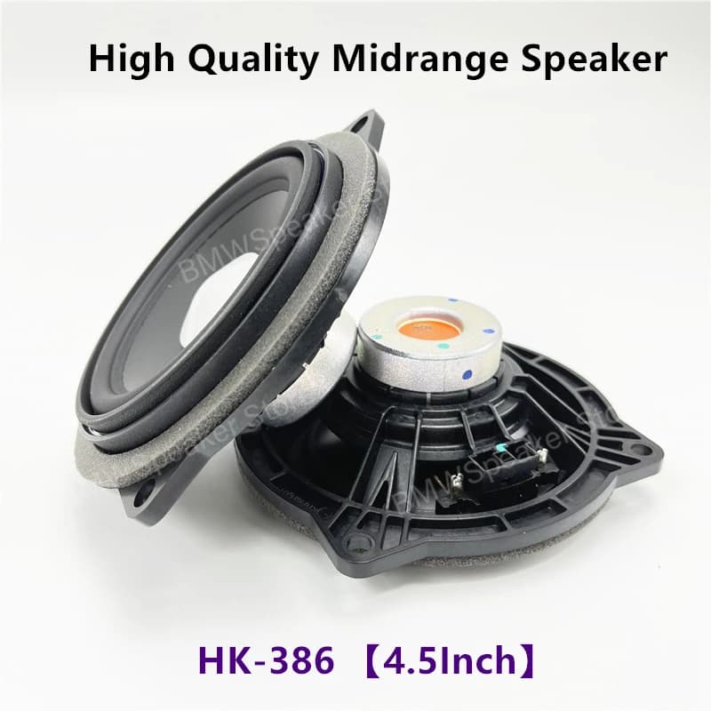 Haut-parleur Midrange pour panneau de porte, pour BMW E81 E82 E87 E88 E90 E91 E92 E93 F10 F11 M5 F90 X1 E84 3 5 X1 série 4.5 pouces