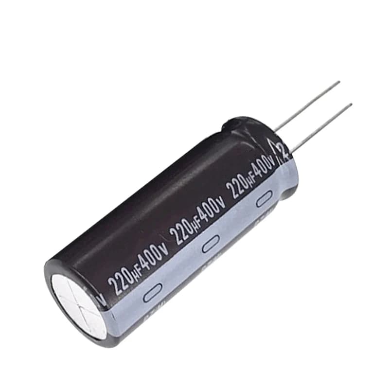 Condensateur électrolytique en aluminium 400V 220μF 18x45mm 220μF 400V 220μF 400V 400V 220μF 400WV 220μF 400VDC 220MFD 4.7μF 8.2μF 10μF 15μF