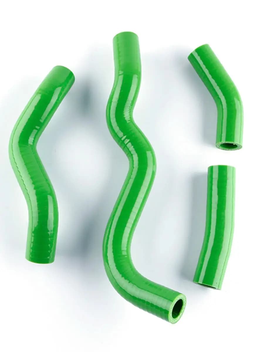 Kit de tuyaux de radiateur en silicone pour moto Kawasaki KLX 300 KLX300 1997-2007 1998 1999 2000 2001 2002 2003, 4 pièces, 11 couleurs