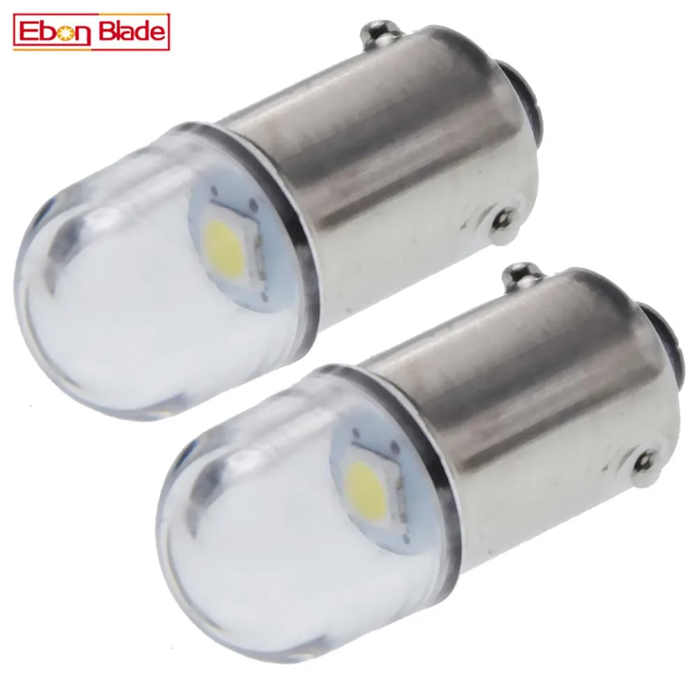 Ampoule LED pour Tableau de Bord Nikde Voiture, Lumière Blanche et Chaude, 6V, 12V, BA9S, T11, T4W, BAX9S, H6W, BAY9S, H21W, 2 Pièces