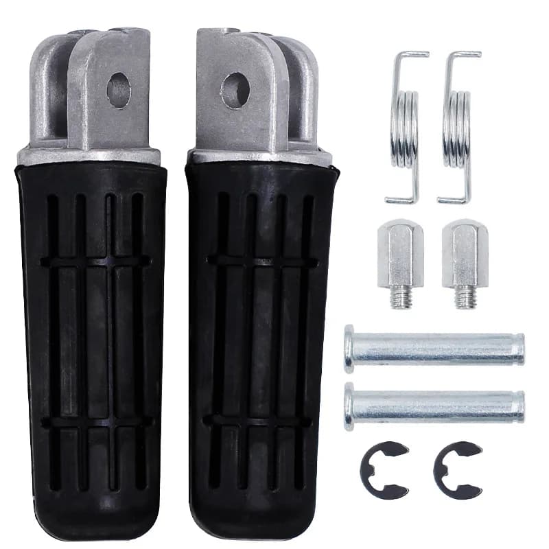 Hurbike-Pédales de repose-pieds pour YAMAHA, FZRfemale, FZSfemale, MT03, TDM900, TDR125, XJfemale, N S, XJR400, XV1700, XVS950CU, YZF1000, R6, Accessoires