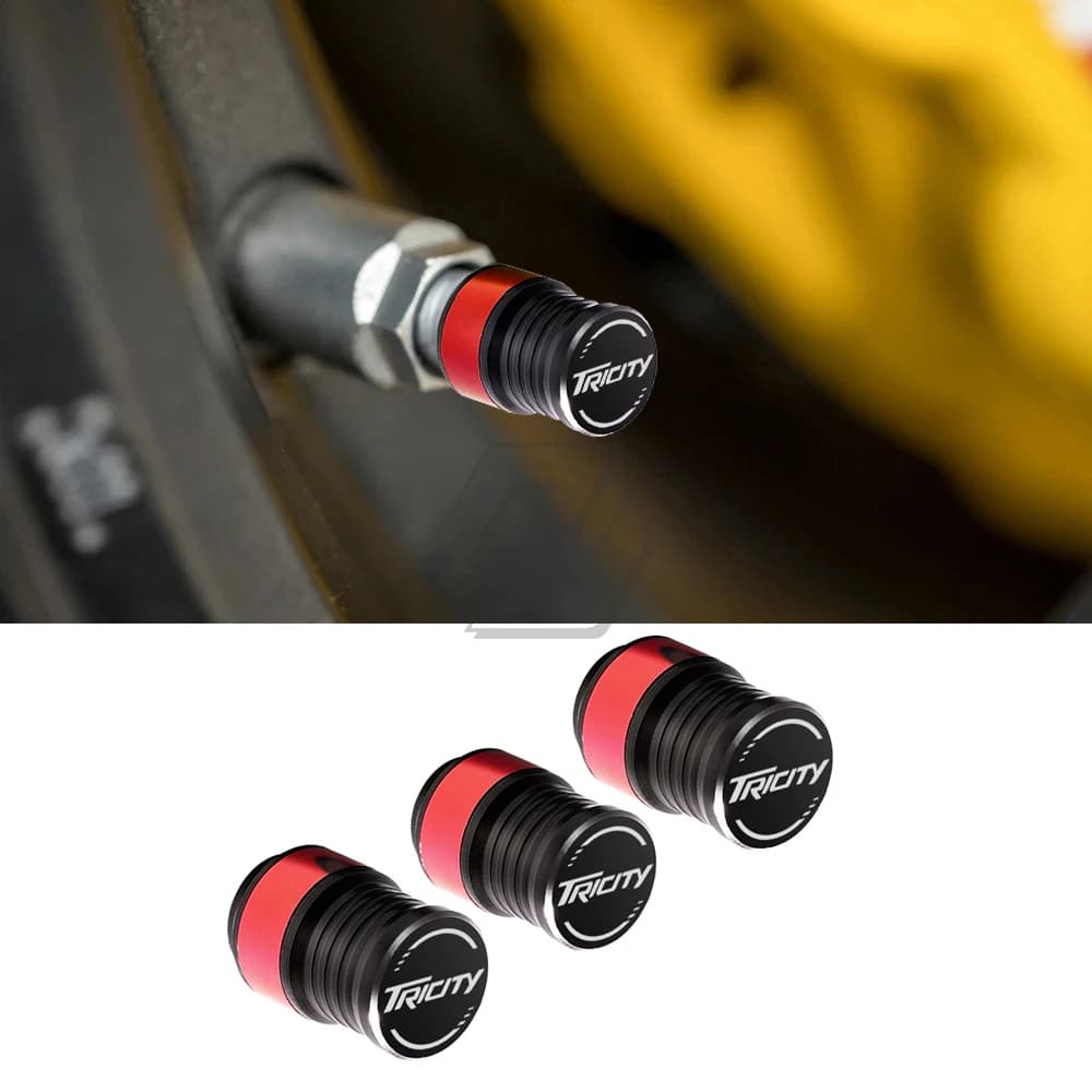 Ensemble de bouchons de tige de Valve, accessoires de moto, étui pour Scooter Yamaha Tricity 125 155 300