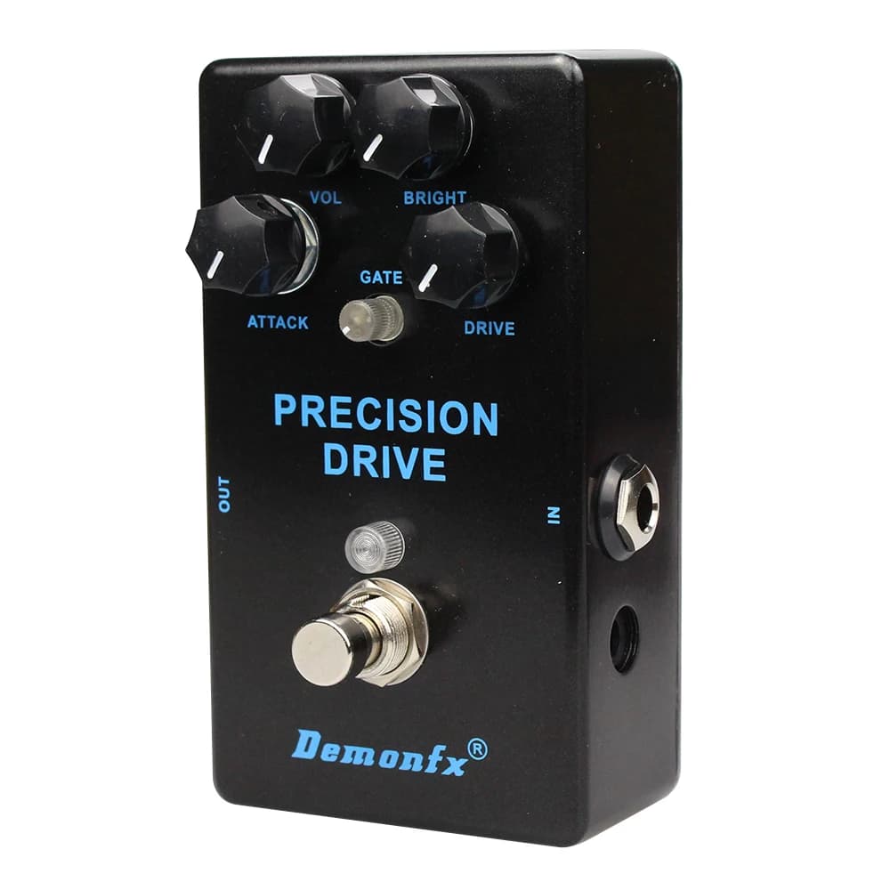 Demonfx haute qualité précision Drive Overdrive & Gate pédale guitare effet pédale Overdrive et distorsion