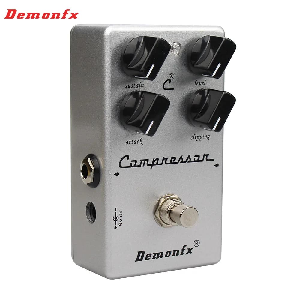 Pédale d'effet de compression pour guitare Demonfx CK 4-Knob de haute qualité avec True Bypass Clone K C4 Compressor