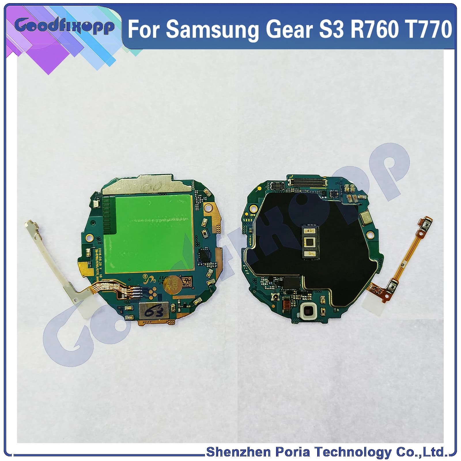 Carte mère pour Samsung Gear S3 Classic SM-R770 SM-R775 R770 R775 / Frontier SM-R760 SM-R765 R760 R765 carte mère