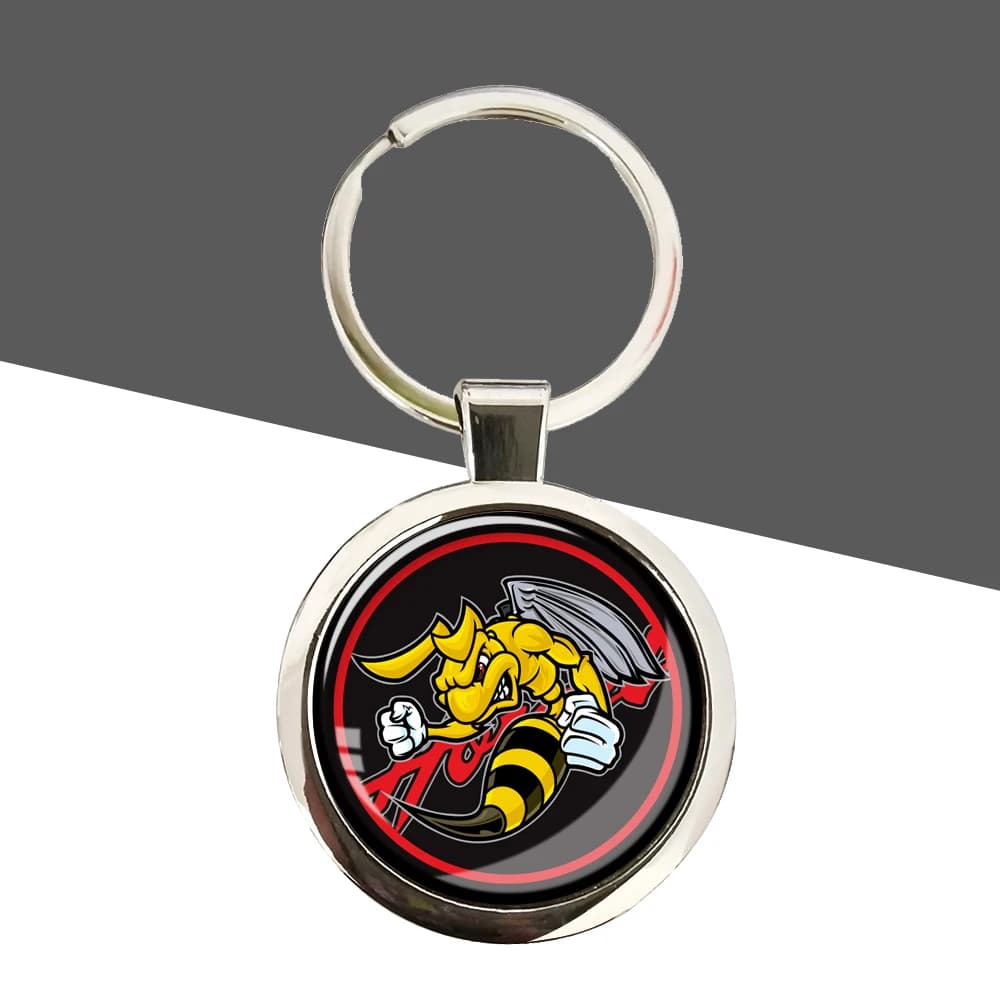 Porte-clés moto chromé pour Honda Hornet, porte-clés, étui pour Honda Hornet CBR1000 CB1000 CBfemale 600CC