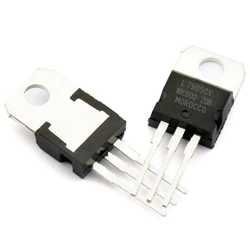 Jeu de puces IC L7905CV L7905 TO220 7905 LM7905 MC7905 TO-220, nouveau et original, 10 pièces