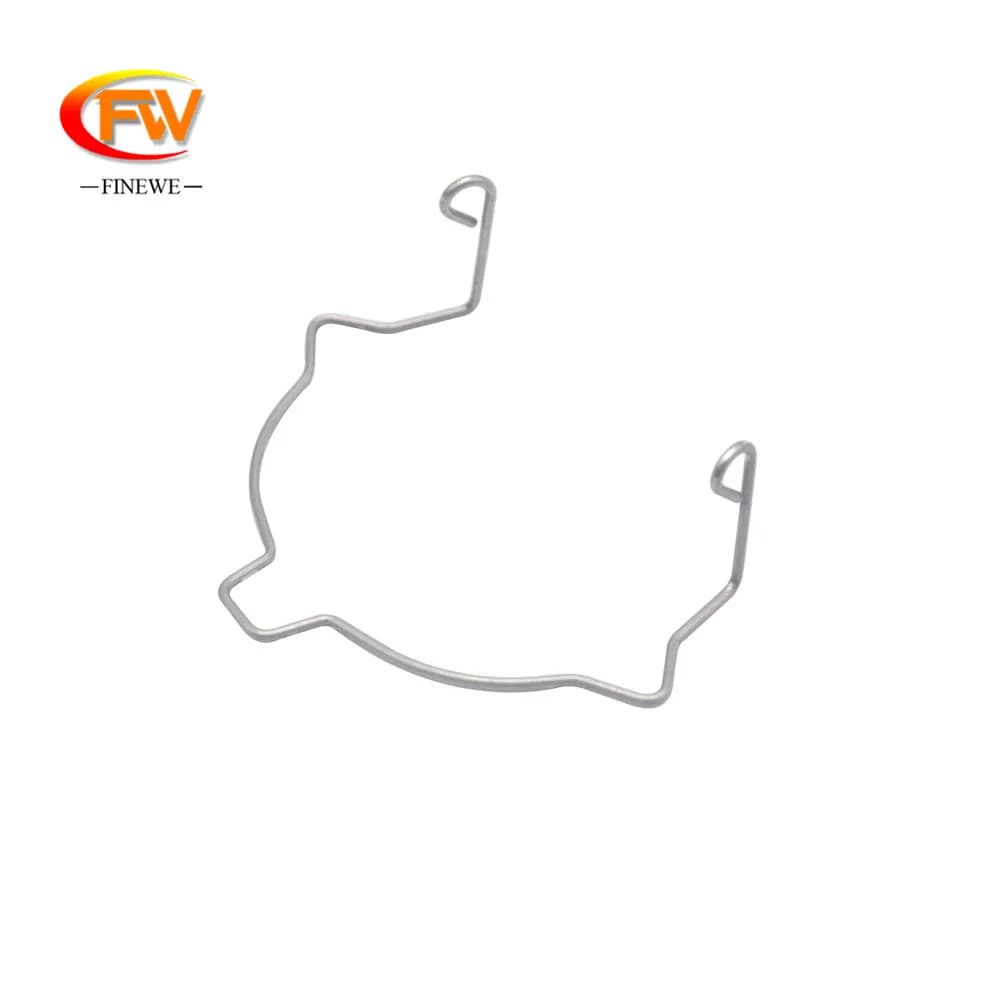 FINEWE 5 pièces en acier inoxydable phare ampoule ressort Clips voiture phare ampoule retenue ressort Clips pour Nissan Micra 2013