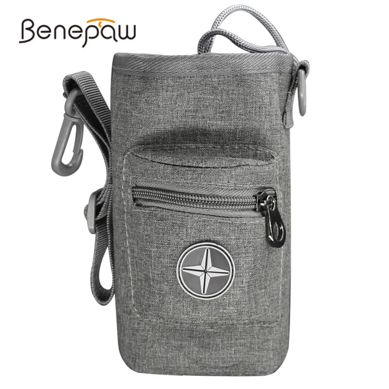 Benepaw – sac de friandises Portable pour chien, sac de taille d'entraînement résistant à l'usure pour animaux de compagnie, sac de rangement des aliments, sac de merde, support distributeur voyage