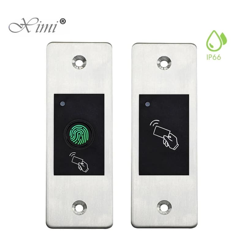 Système de contrôle d'accès de porte autonome, carte RFID biométrique intégrée, empreintes digitales, étanche IP66, usage extérieur, métal, F99, S99, nouveau