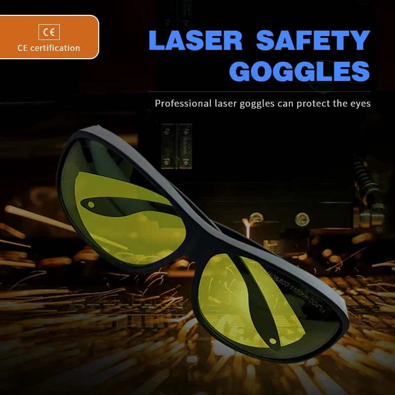 Lunettes de sécurité Laser 1064nm YAG DPSS, Machine à Laser à Fiber de protection spéciale, gravure, lunettes de soudage