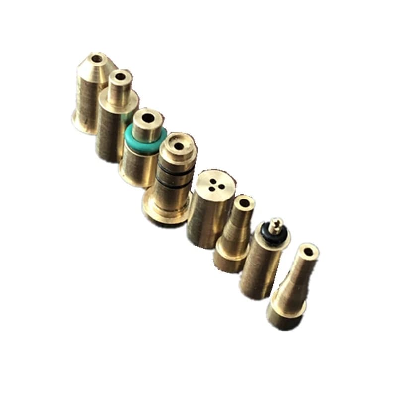Recharge de buse en laiton et cuivre, adaptateur Butane, tête gonflable de remplissage de gaz pour Dunhill Dupont et autres briquets, pièce de rechange pour réparation