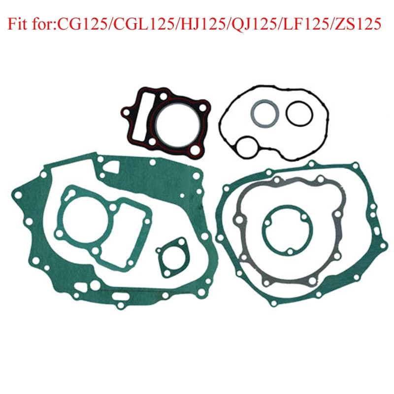 Kit de joints de moteur de moto pour Honda CG125 56.5mm CG150 62mm CG200 63.5mm CG250 67mm, boîtier de manivelle de cylindre, couvercle magnétique d'embrayage