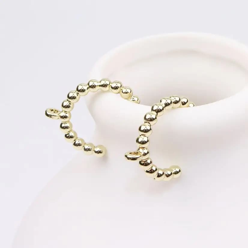 Eruanza-Bijoux en Alliage de Zinc de 15mm, 20 Pièces, Cerceau, Breloques, Pendentif, Collier, Boucle d'Oreille, Bracelet, 2 Couleurs
