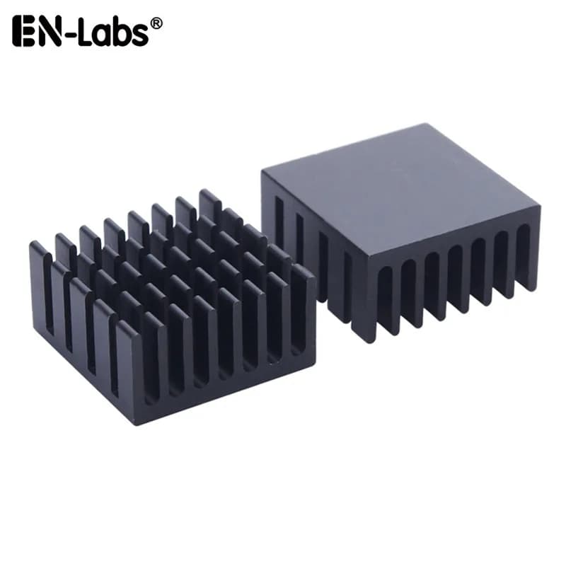 Dissipateur thermique de radiateur en aluminium, 5mm 20mm 10mm 14mm, refroidisseur de radiateur de refroidissement de puces électroniques pour IC MOSFET SCR-10pcs