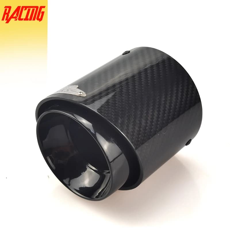 1 pièce embout d'échappement en fibre de carbone pour modification de voiture, pour mise à niveau du silencieux, compatible avec Mini Cooper F54 F55 F56 F57 F60 R55