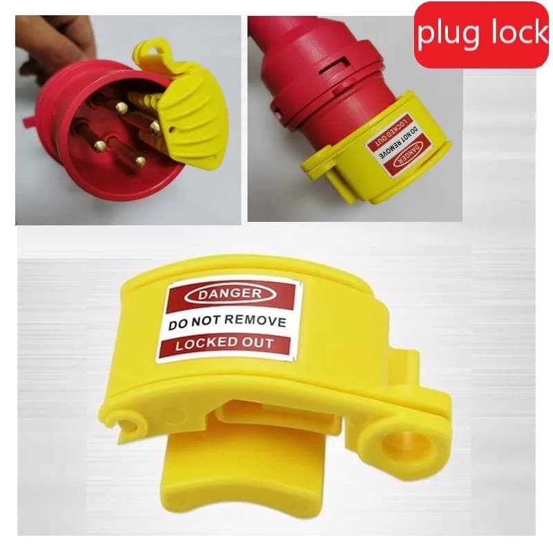 Verrouillage de prise industrielle polyvalent, adaptateur de prise d'alimentation avec verrouillage