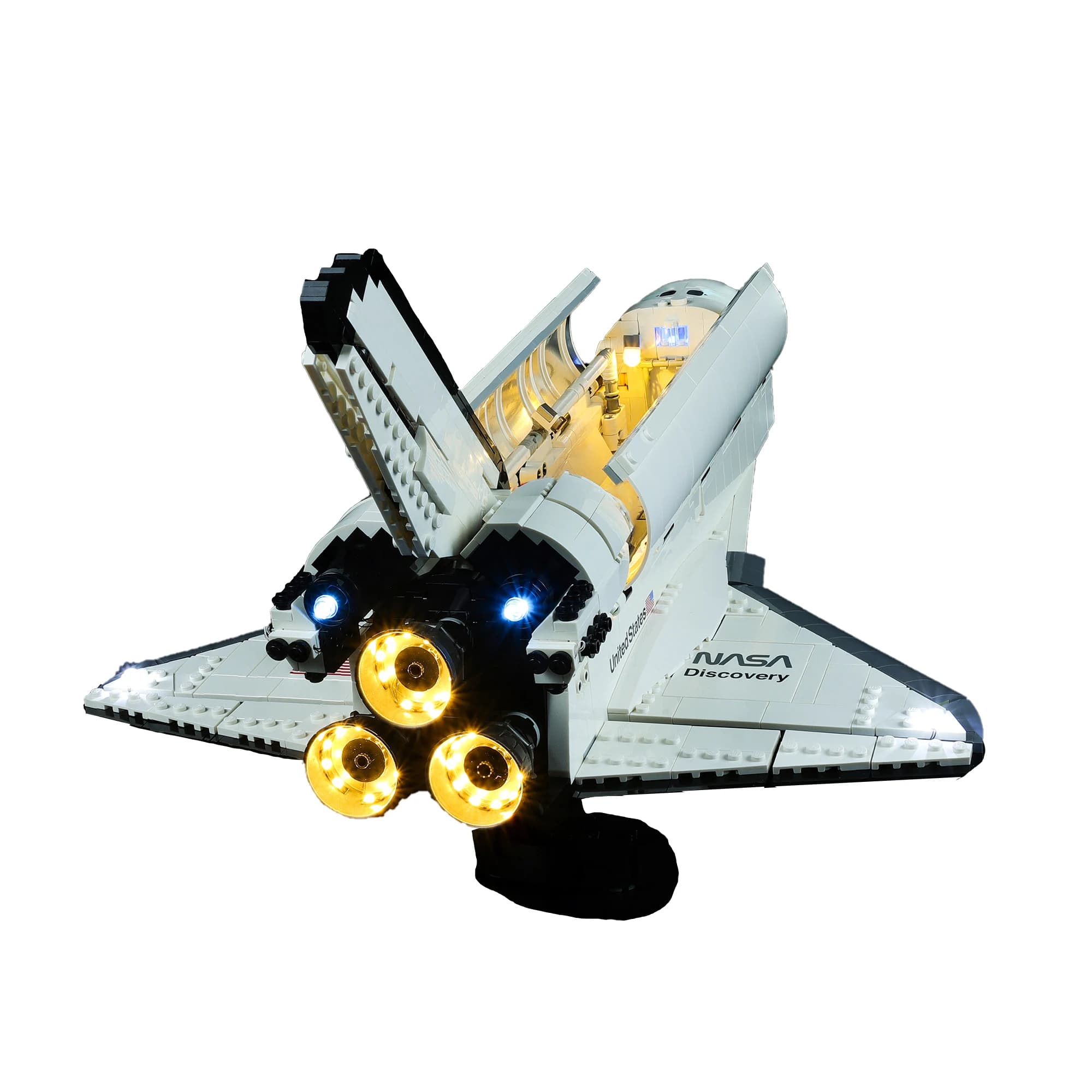 EASYLITE-Ensemble d'éclairage LED pour navette spatiale Discovery 10283, jouets de bricolage, blocs de construction