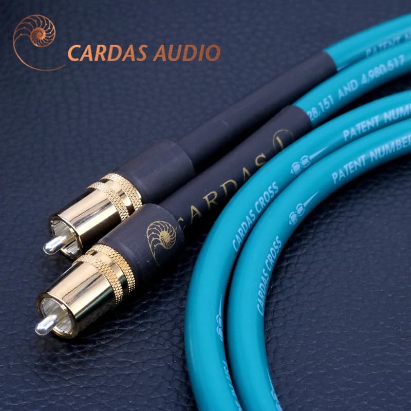 Câble audio amplifié Cardas Golden Ratio 7N en cuivre sans oxygène, câble de signal XLR RCA lotus vers XLR, câble audio équilibré Canon