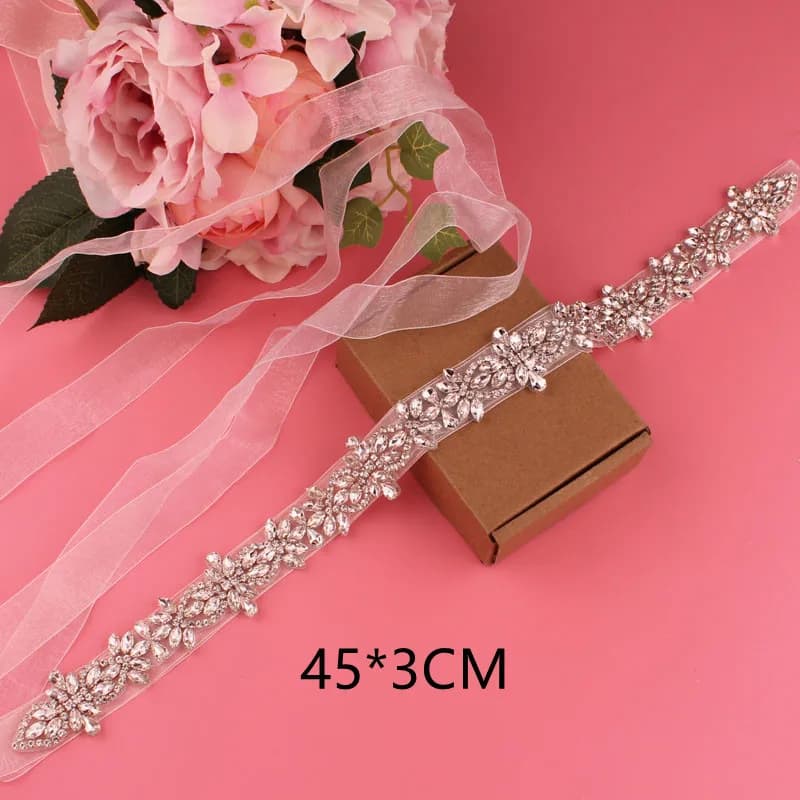 Ceinture pour femmes, ceinture en cristal, accessoires pour robe de mariée, ceinture de mariée en diamant, fournitures de mariage