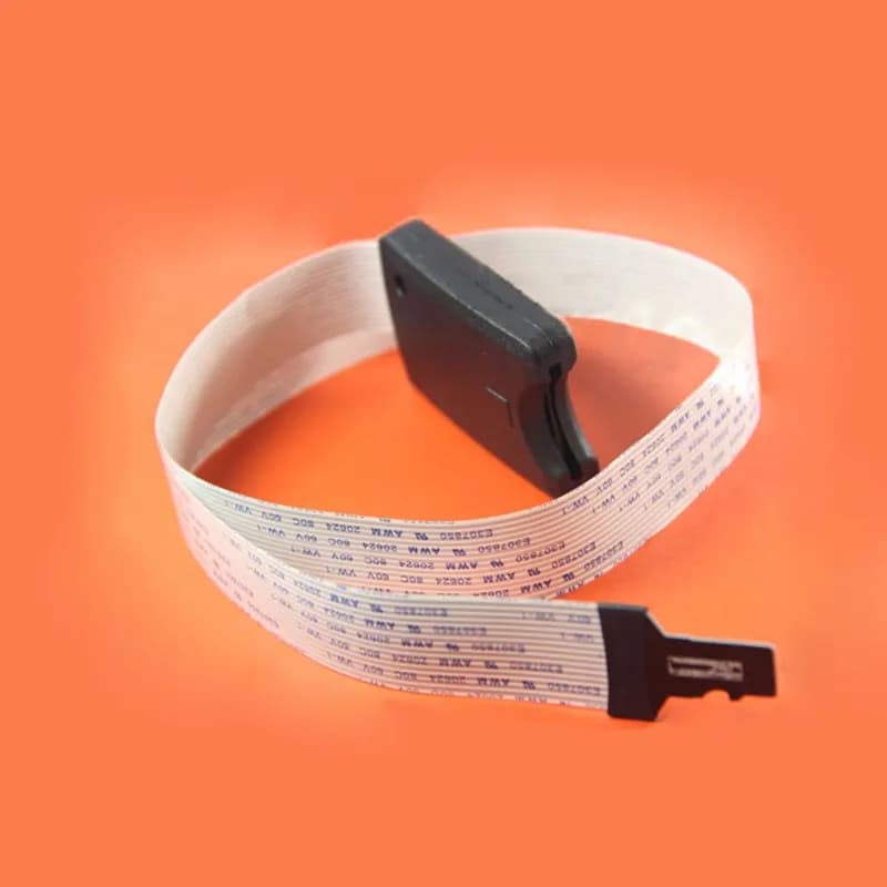 Adaptateur de câble d'extension flexible MicroSD vers SD / SDHC/SDXC, 25/48/62cm TF / Micro SD vers SD