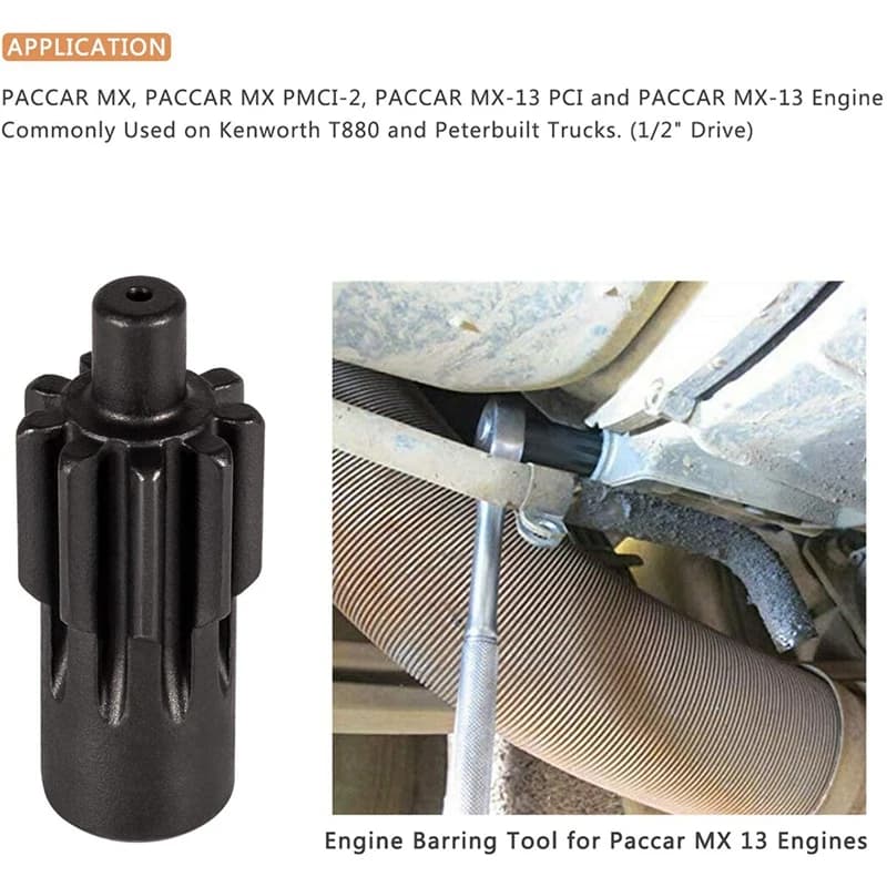 Outil de blocage de moteur MX 13, pour Paccar Kenworth T880, remplacement de camion et Peterbilt 1453158PE 1453158
