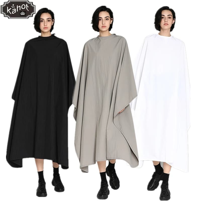 Salon professionnel coupe de cheveux châle Snap imperméable coiffeur coiffure tablier barbier coupe de cheveux colorant coiffures Capes
